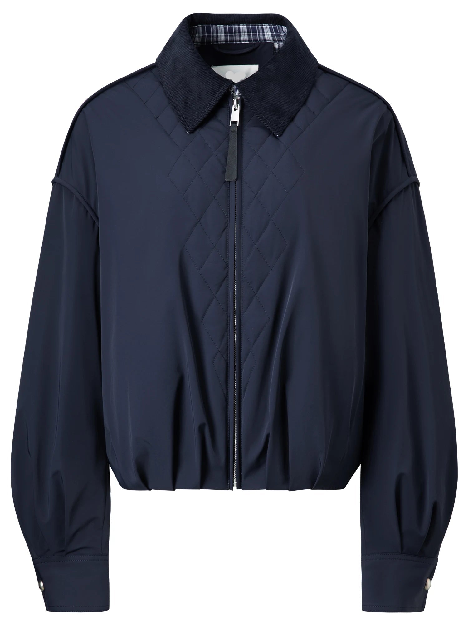 Lightweight Quilted Patchwork Short Jacket