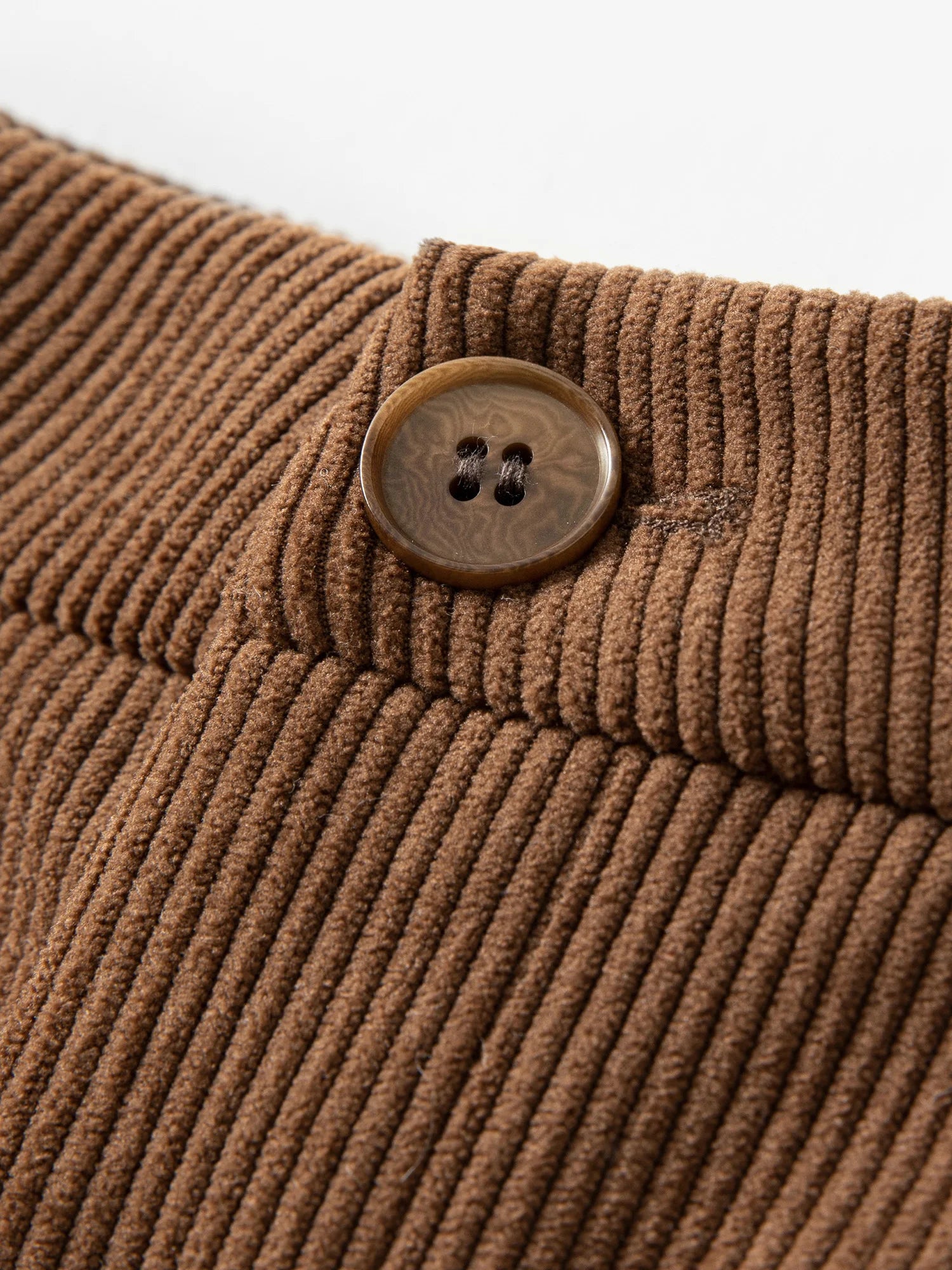 Retro Loose Fitting Straight Leg Casual Trousers