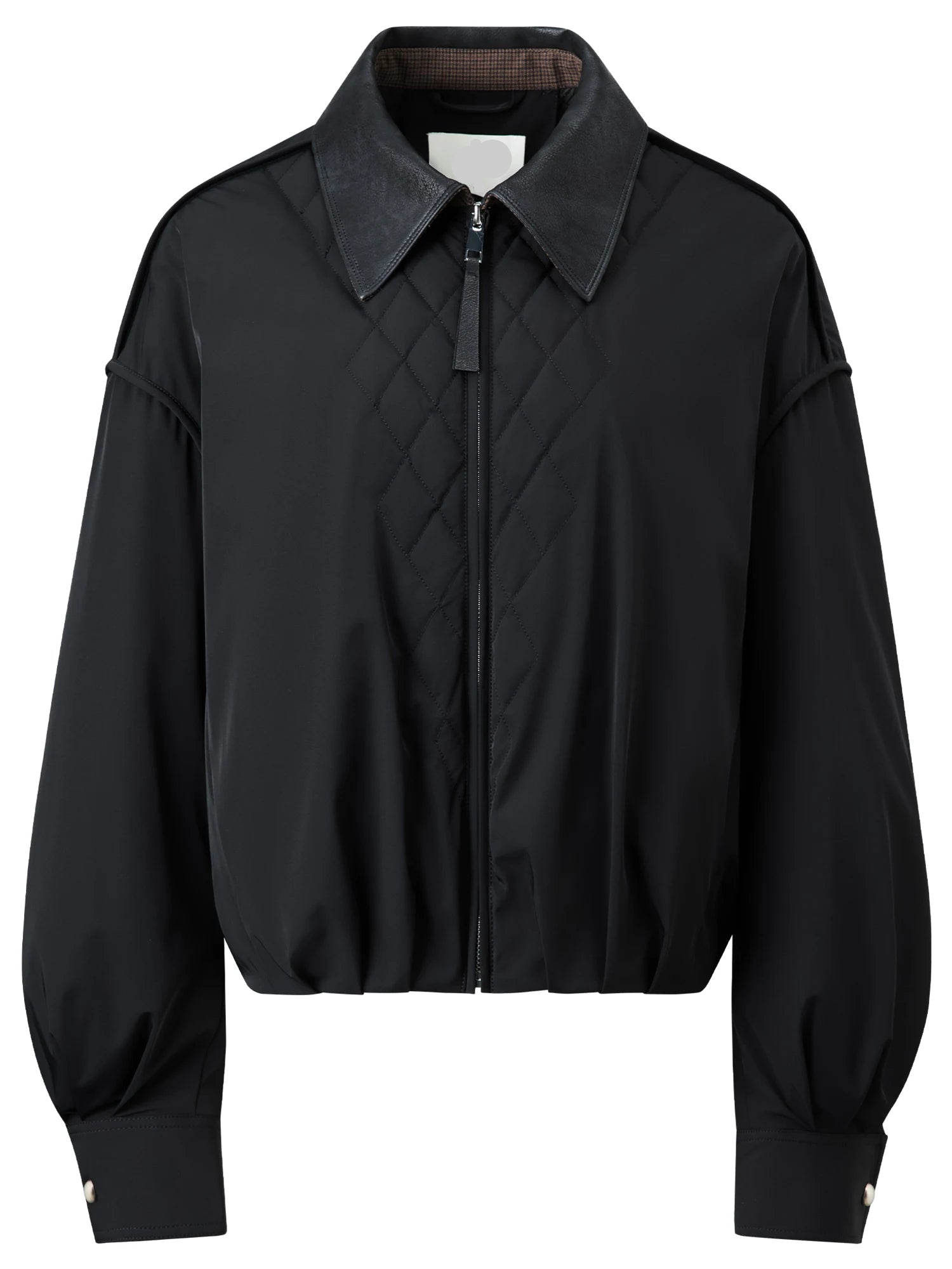 Lightweight Quilted Patchwork Short Jacket