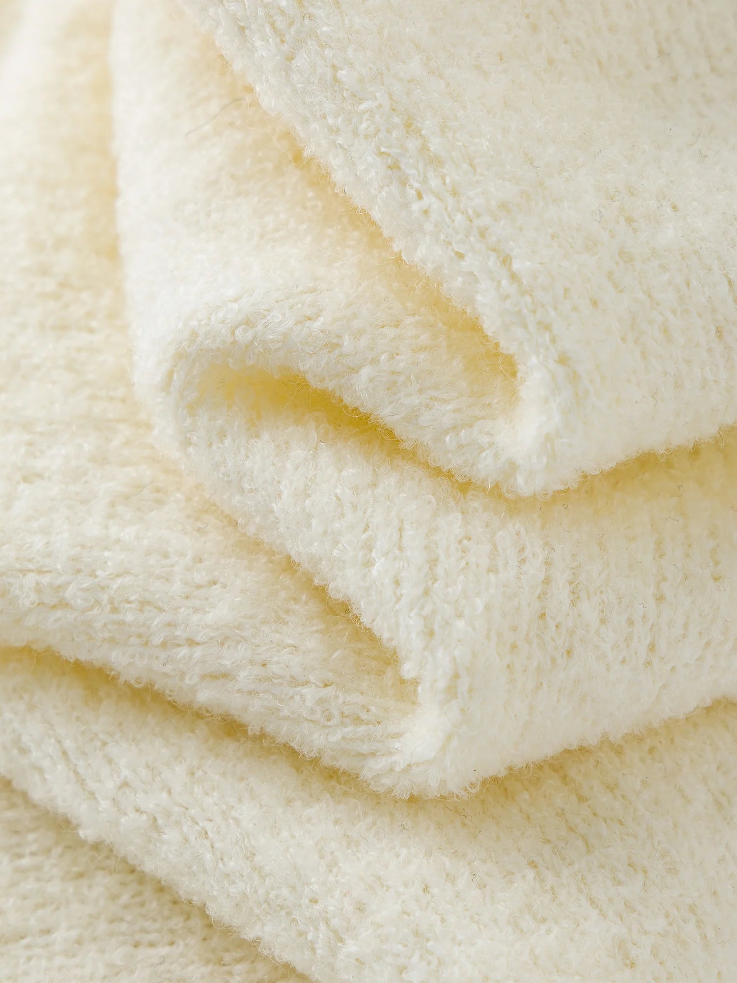 Wool Blend Knit Cardigan Sweater